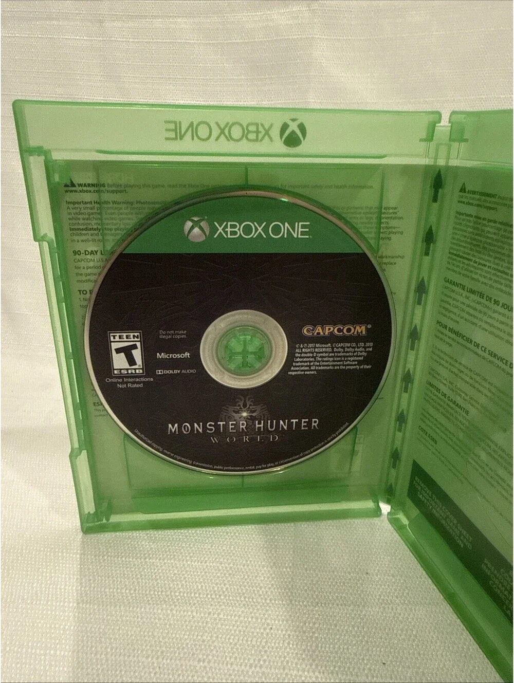 MICROSOFT MONSTER HUNTER WORLD- XBOX ONE RATED TEEN MULTIPLAYER (PSO027836)